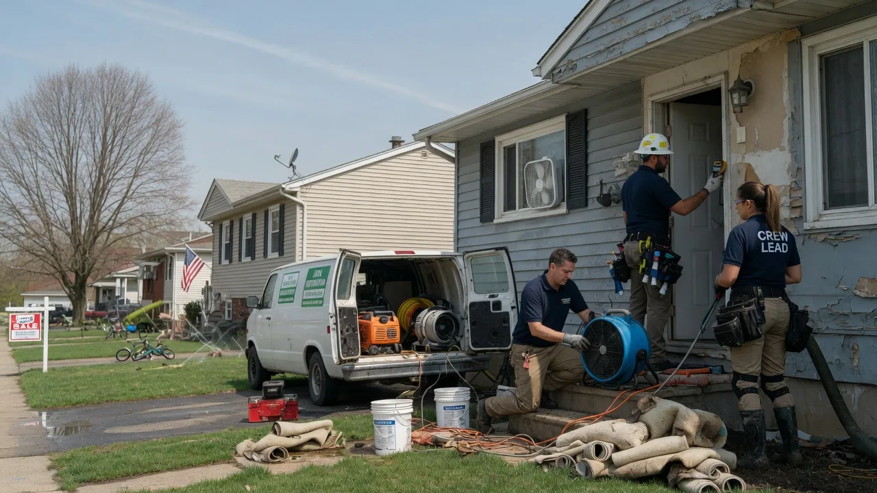 Flood Cleanup in New Baltimore, MI near me
